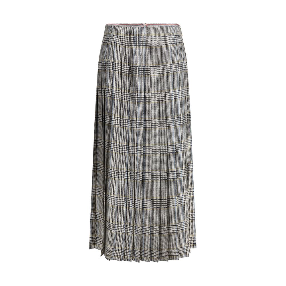 Silk Tweed Skirt