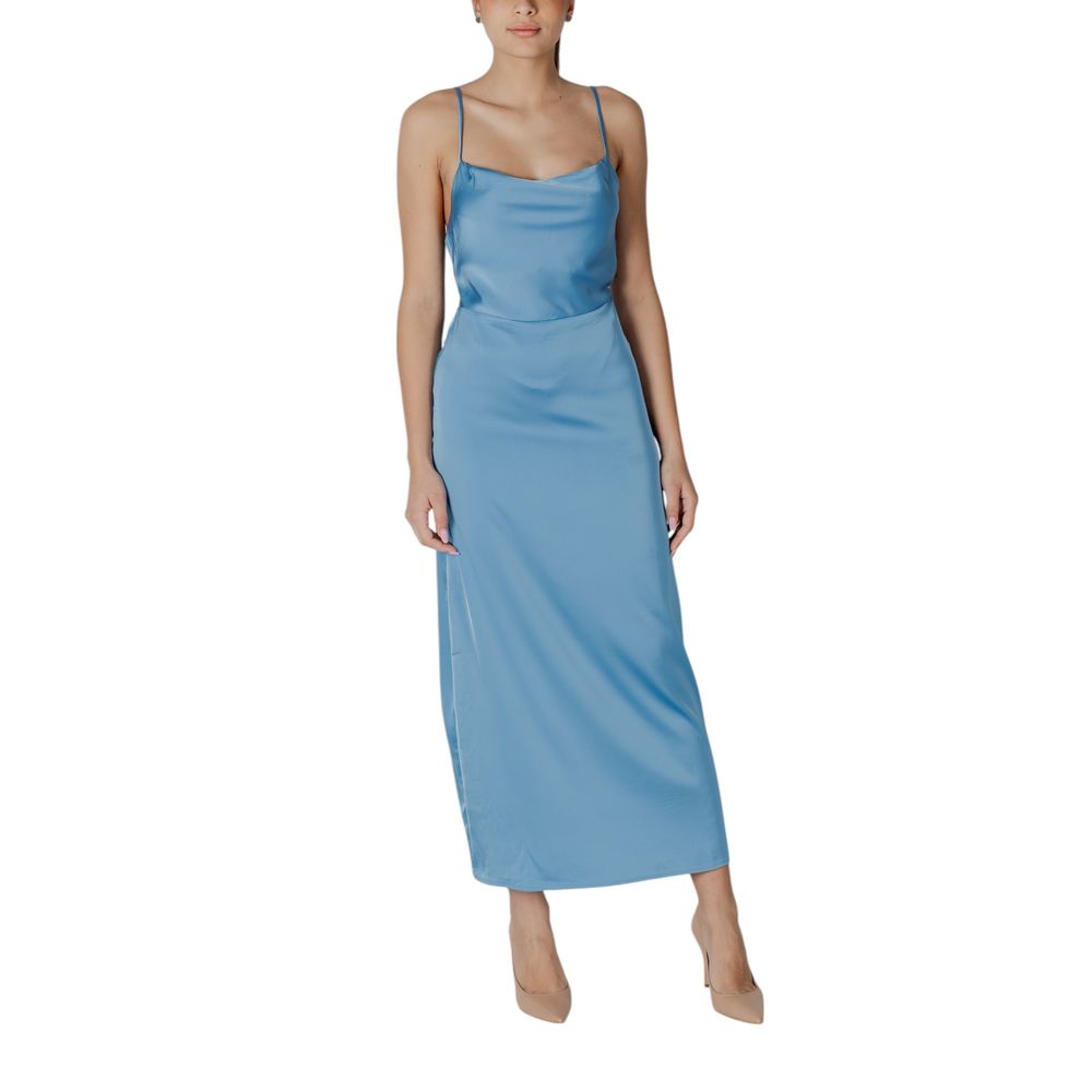 Turquoise Polyester Long