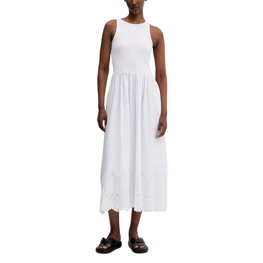 White Cotton Short