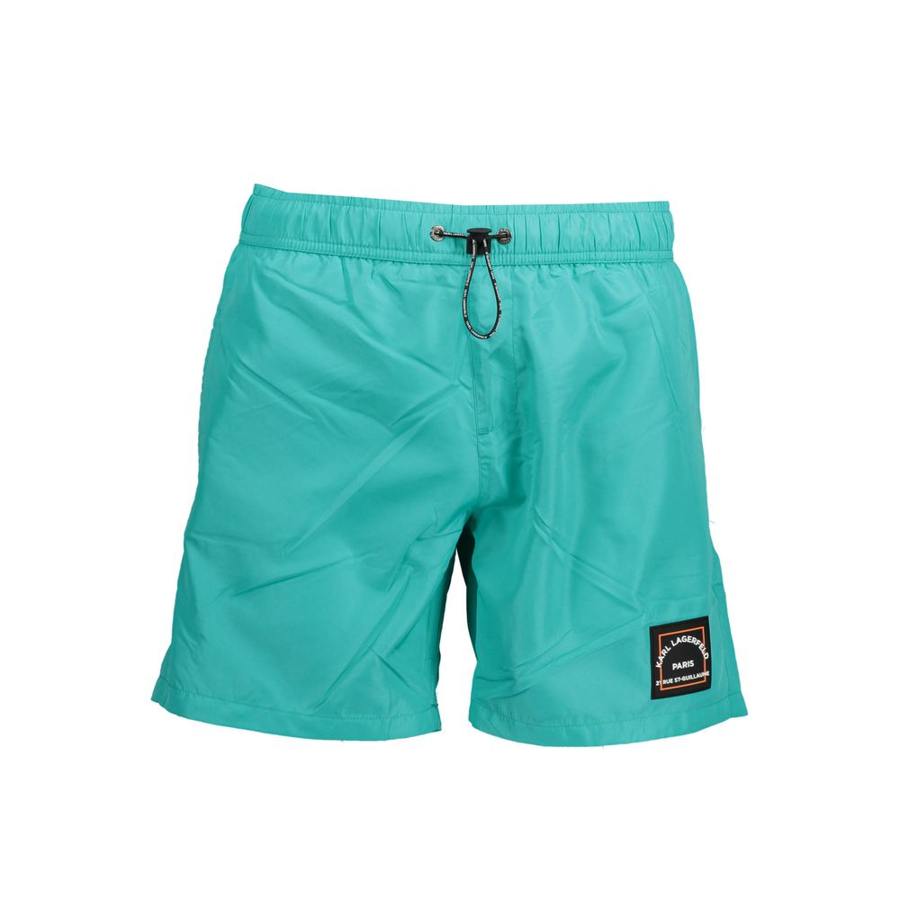 Green Polyester Swimwear