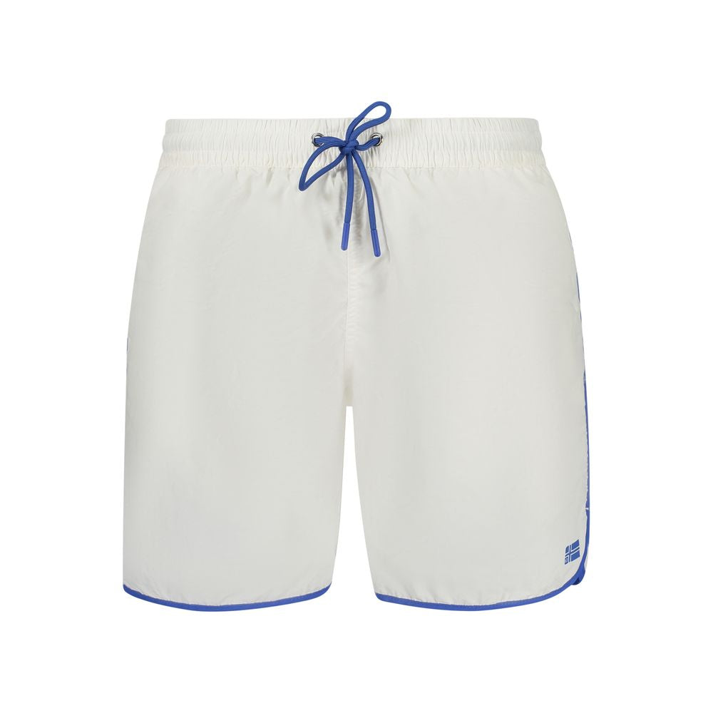 White Polyamide Swimwear