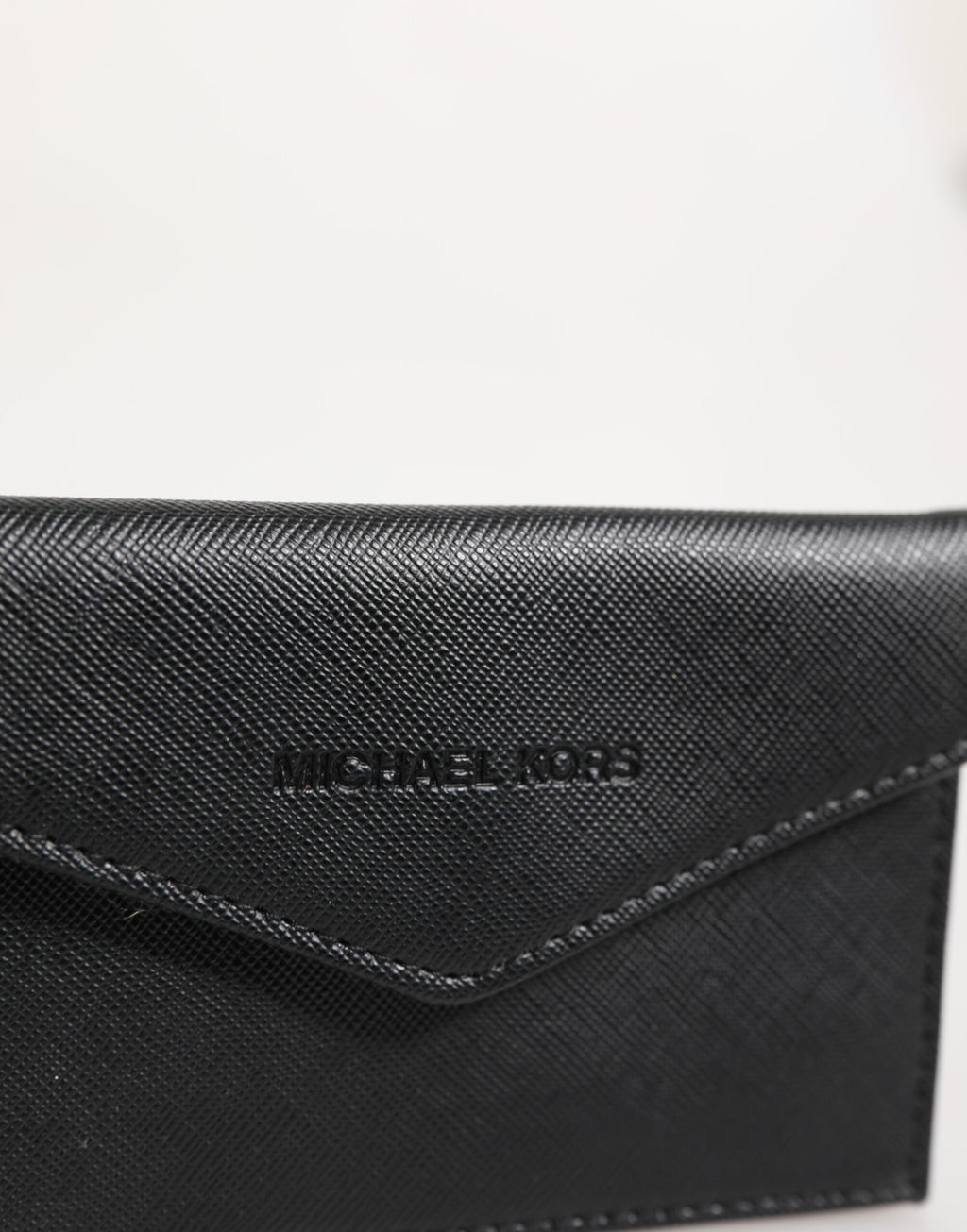Black Saffiano Leather Envelope Holder Men's Accessory Wallet