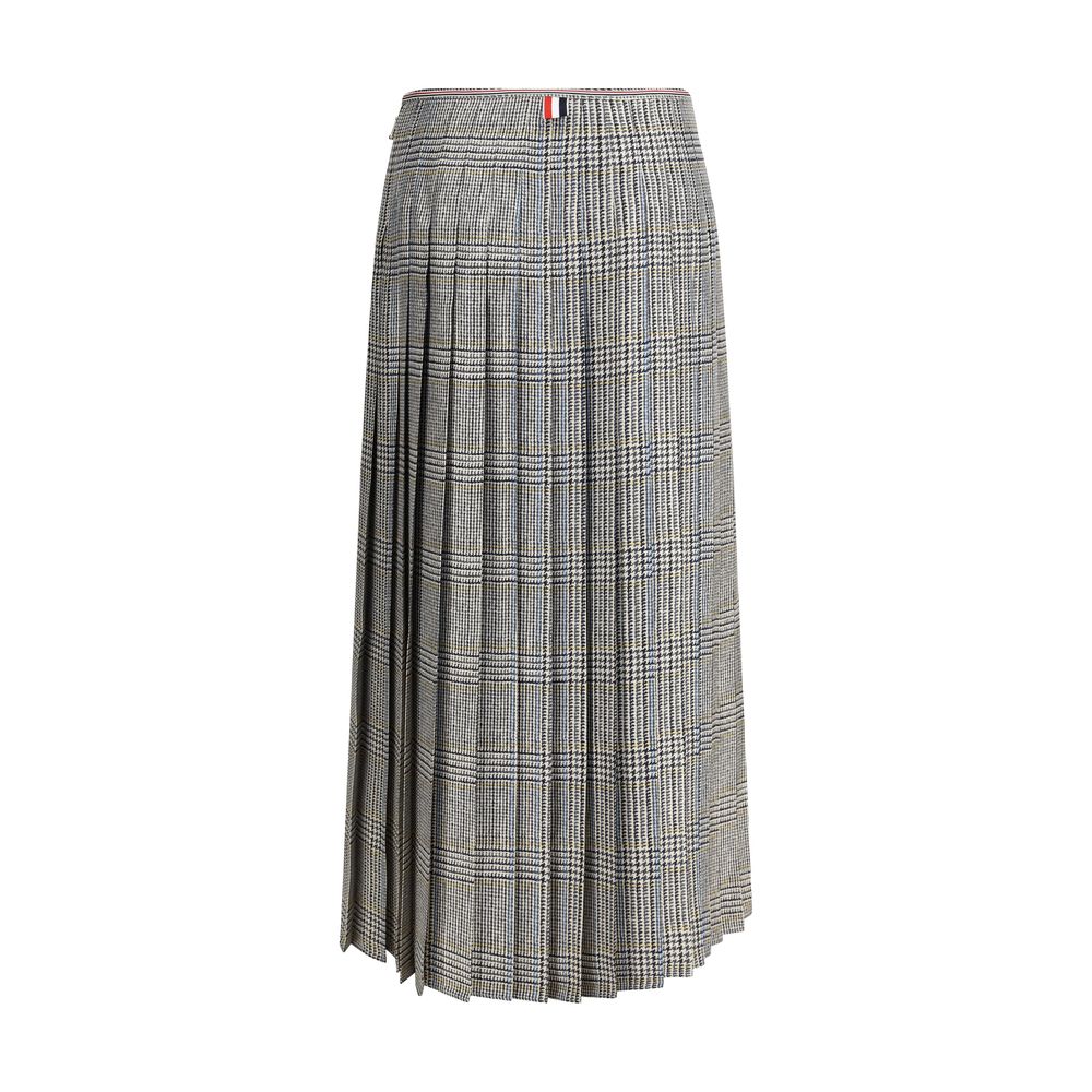 Silk Tweed Skirt
