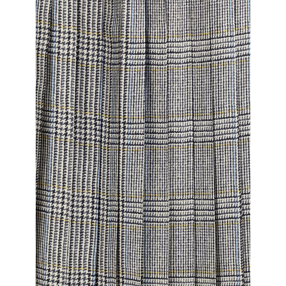 Silk Tweed Skirt