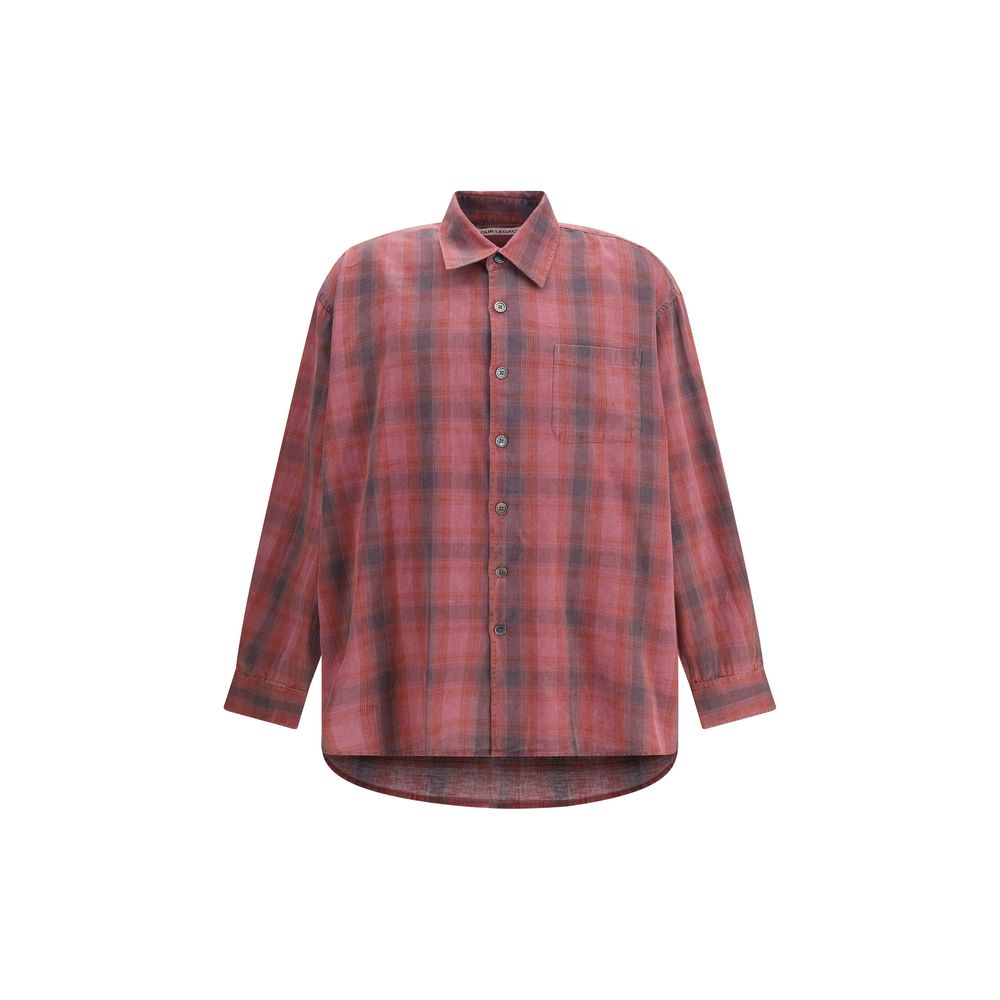 Flannel Check Borrowed Shirt