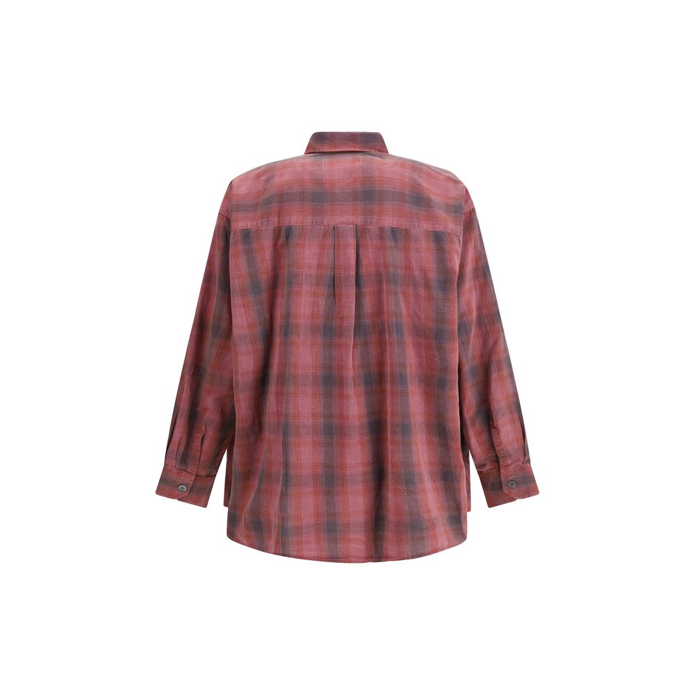 Flannel Check Borrowed Shirt