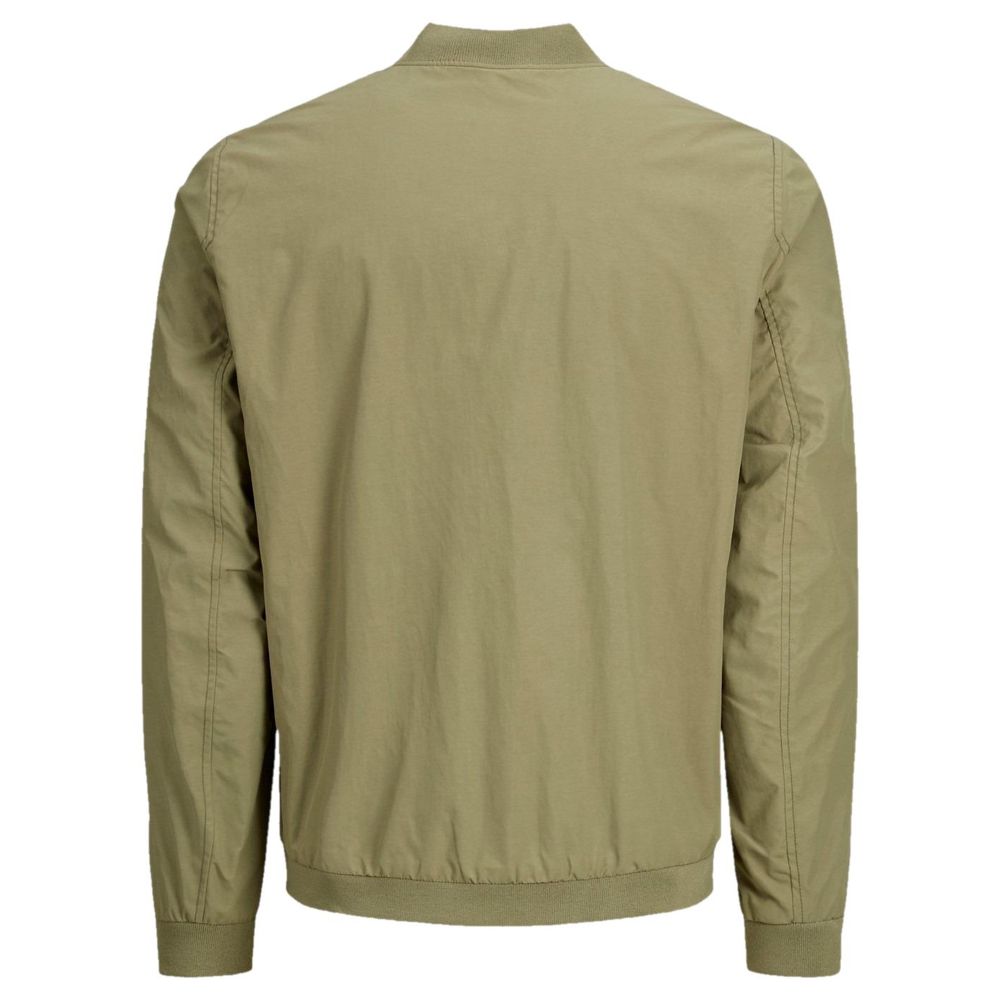 Green Polyester Jackets & Coat