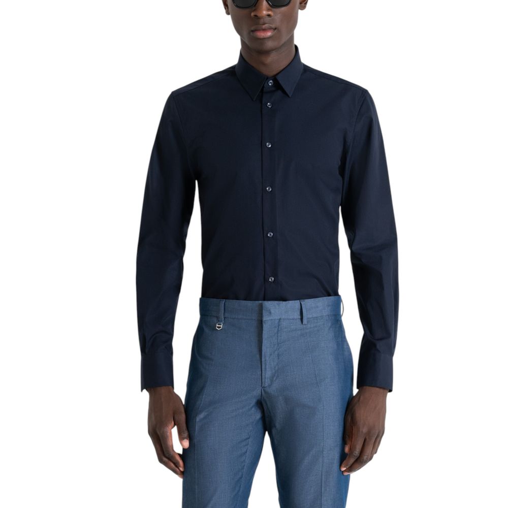 Blue Cotton Shirt
