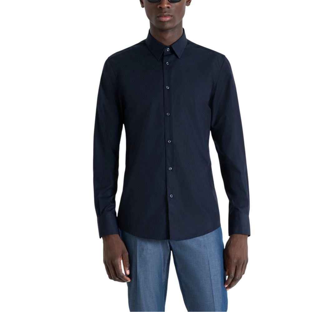 Blue Cotton Shirt