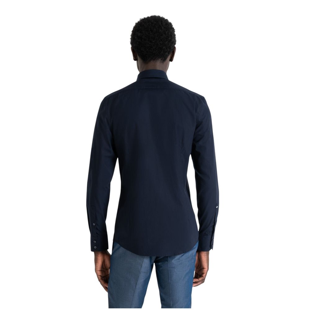 Blue Cotton Shirt
