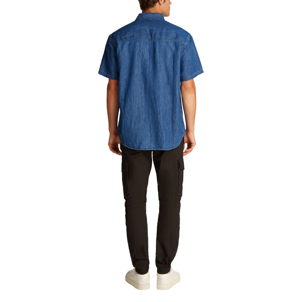 Blue Cotton Shirt