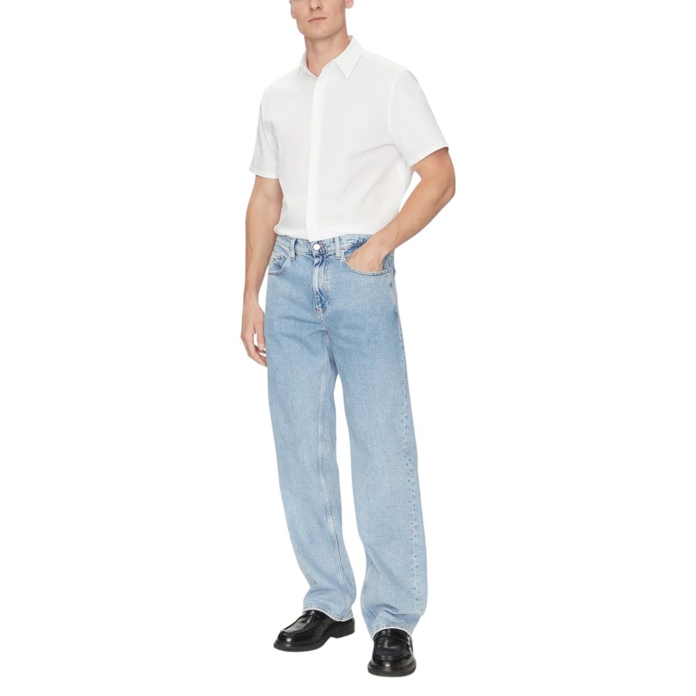 White Organic Cotton Shortsleeve