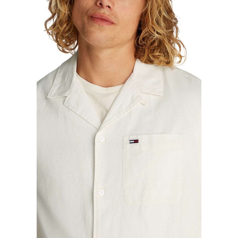 Cream Cotton Shirt