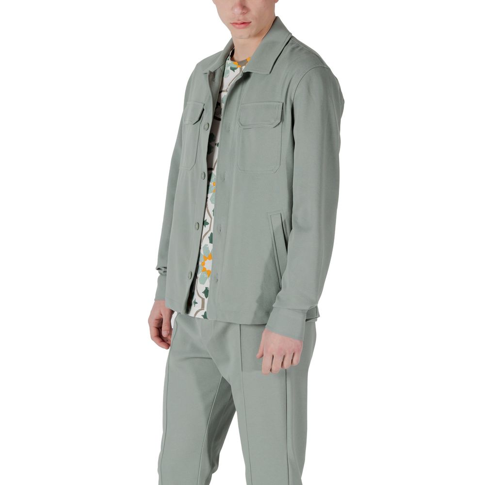Green Polyester Shirt