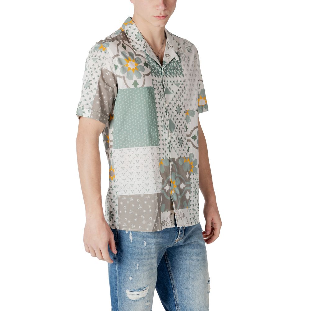 Green Viscose Shortsleeve