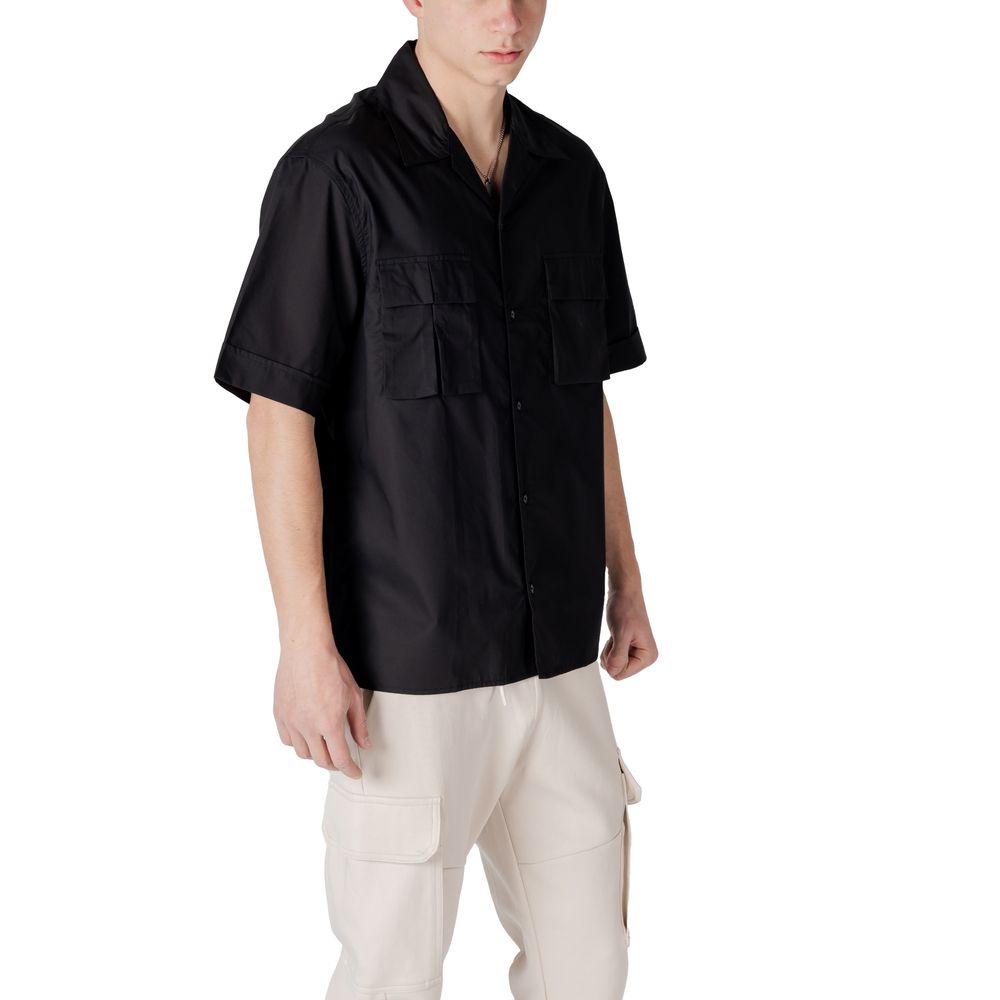Black Lyocell Shortsleeve