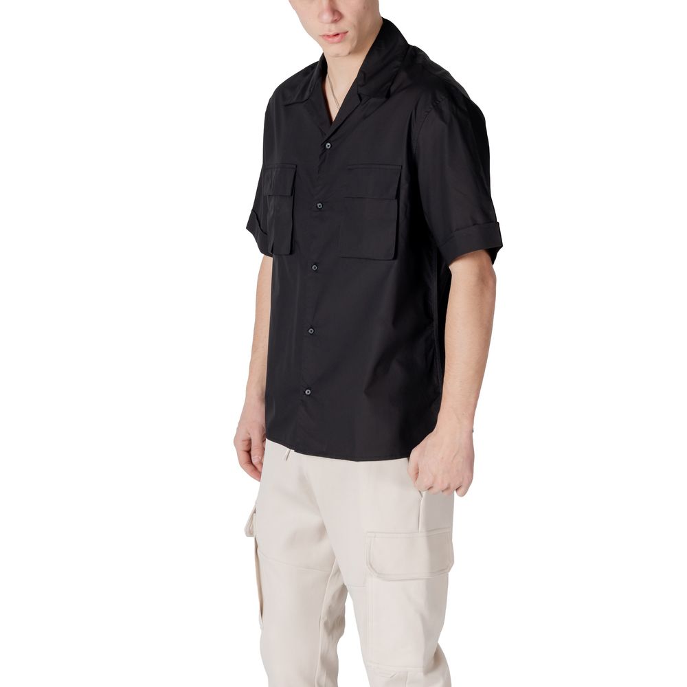 Black Lyocell Shortsleeve