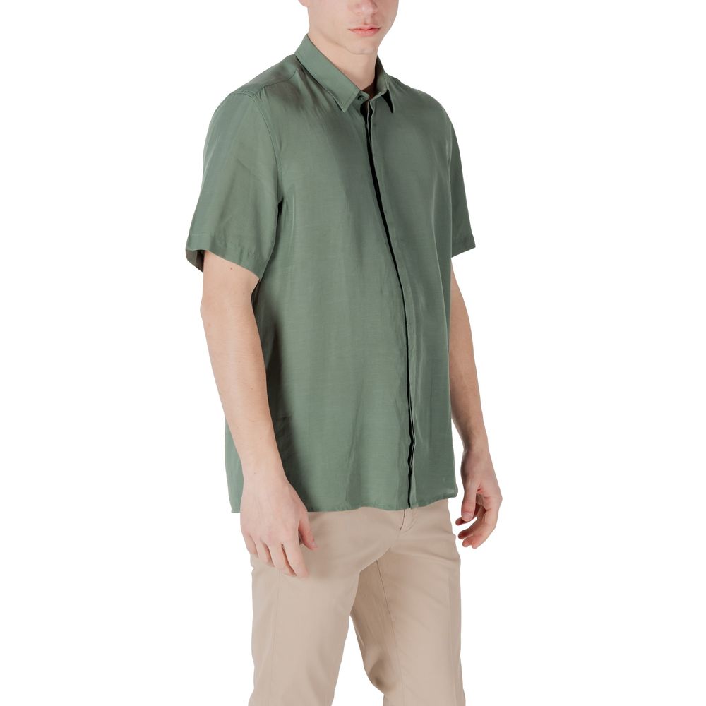 Green Lyocell Shortsleeve