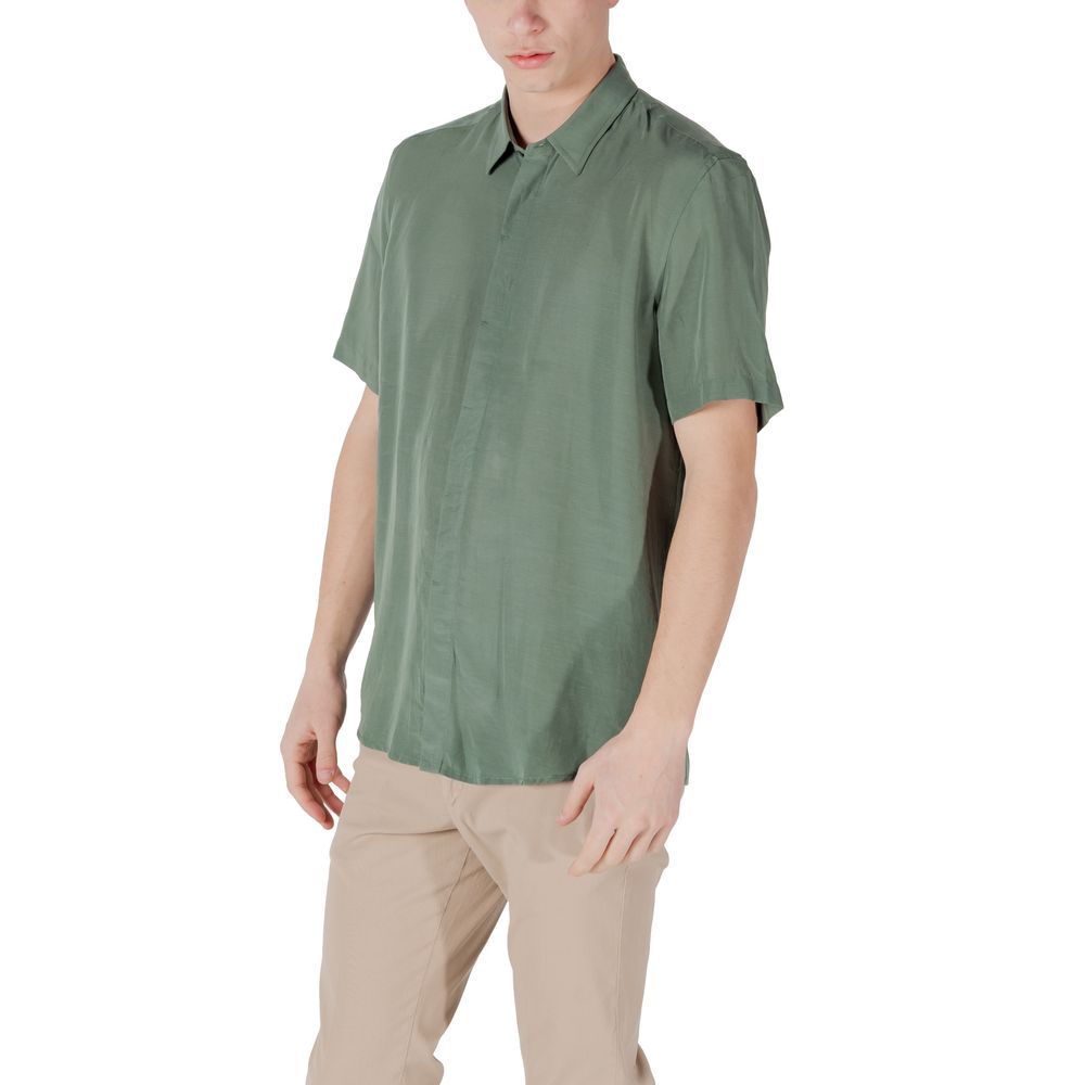 Green Lyocell Shortsleeve