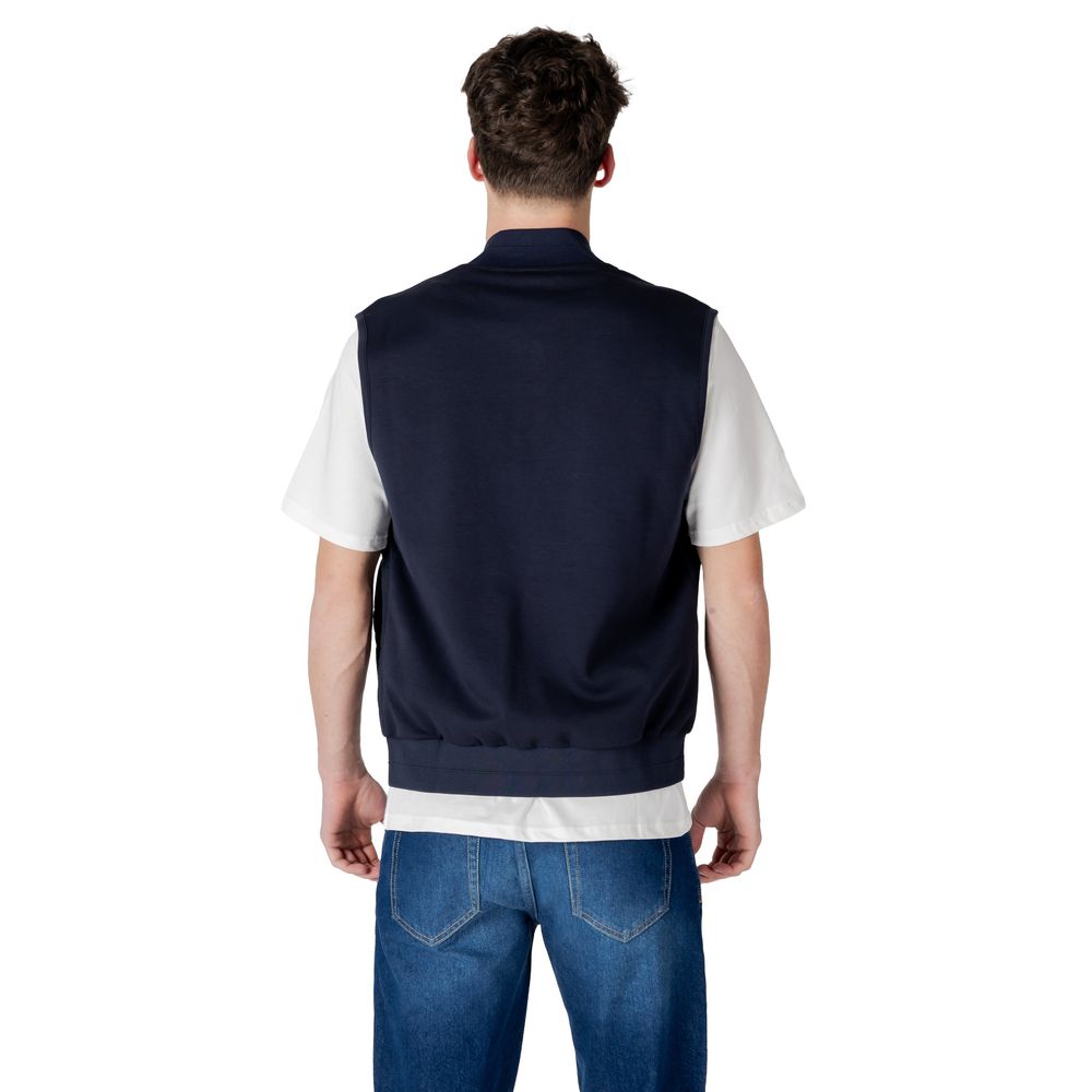 Blue Cotton Jackets & Coat