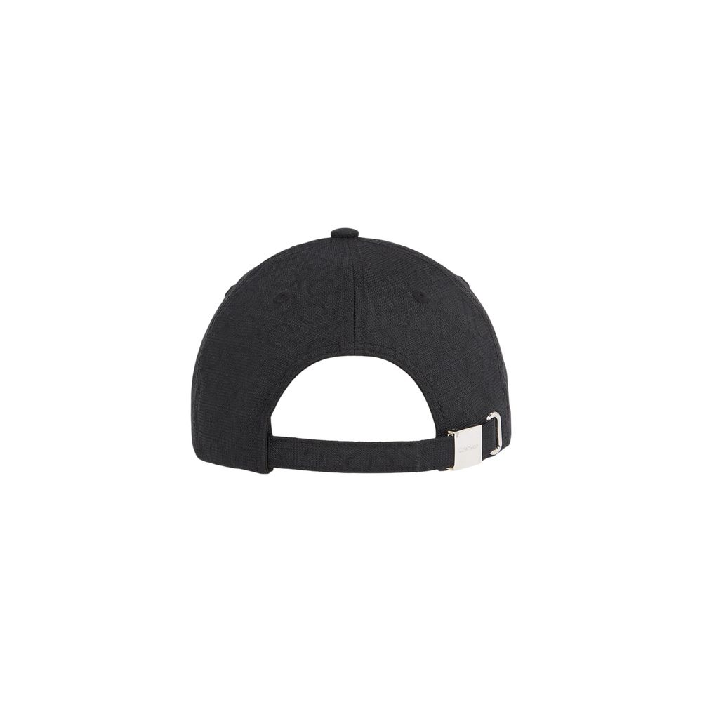 Black Recycled Polyester Caps Baseball Hat