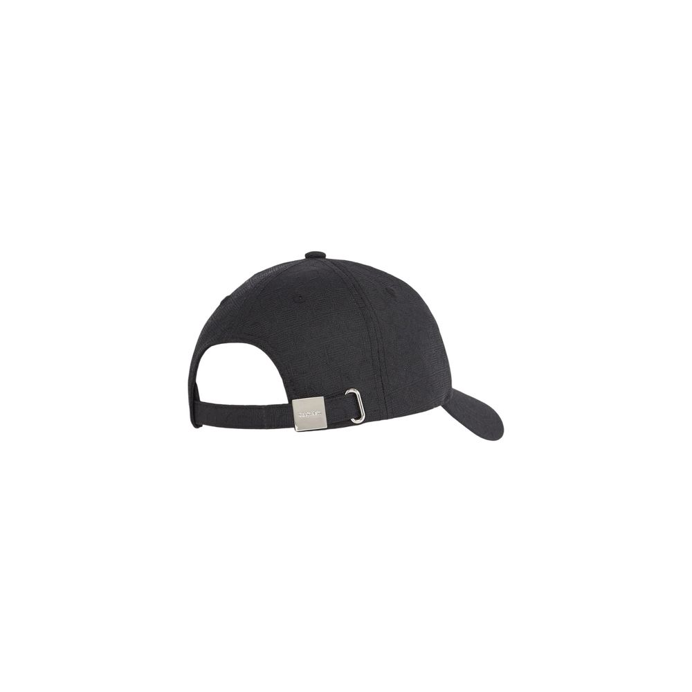 Black Recycled Polyester Caps Baseball Hat