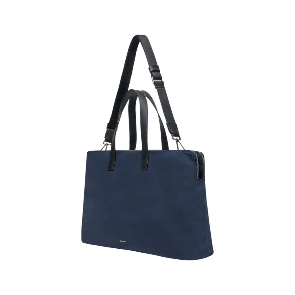 Blue Recycled Polyester Bag
