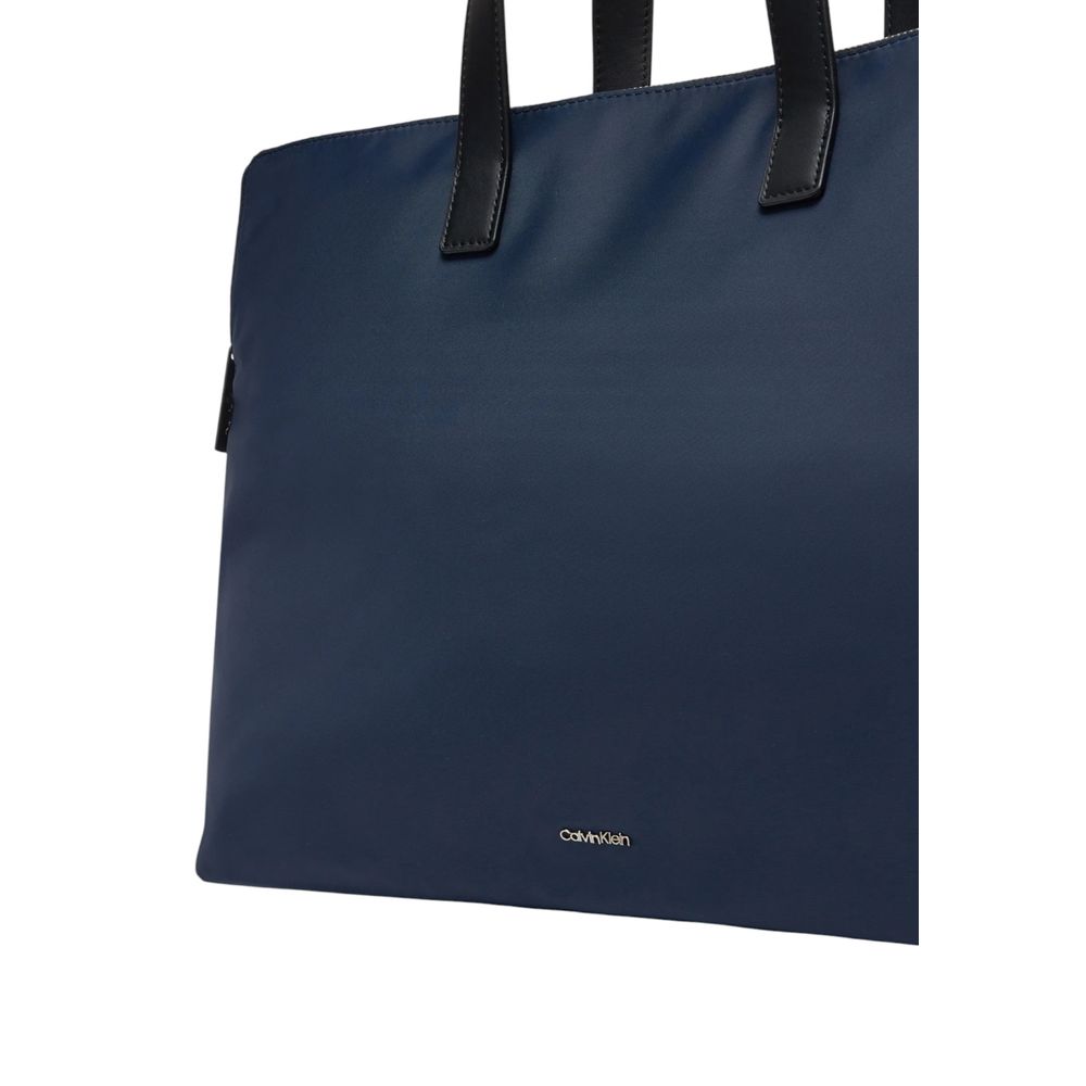 Blue Recycled Polyester Bag