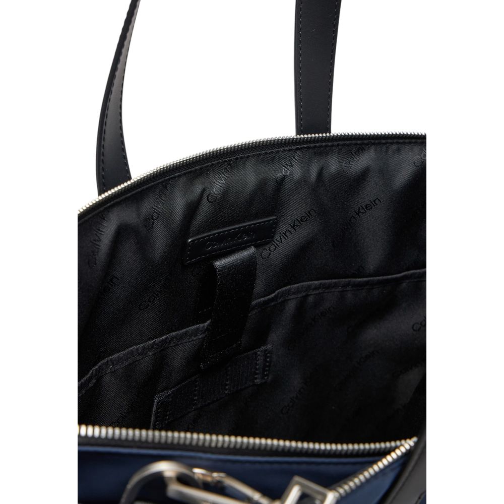 Blue Recycled Polyester Bag