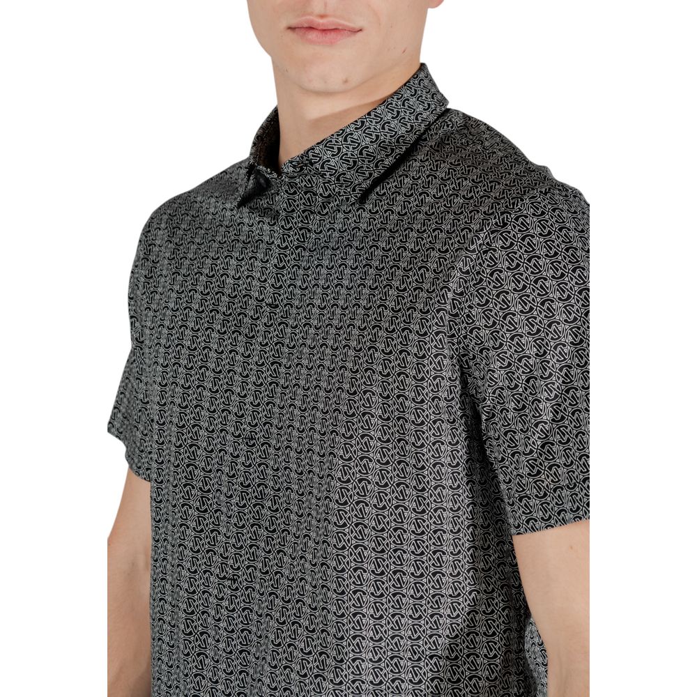 Black Cotton Shortsleeve
