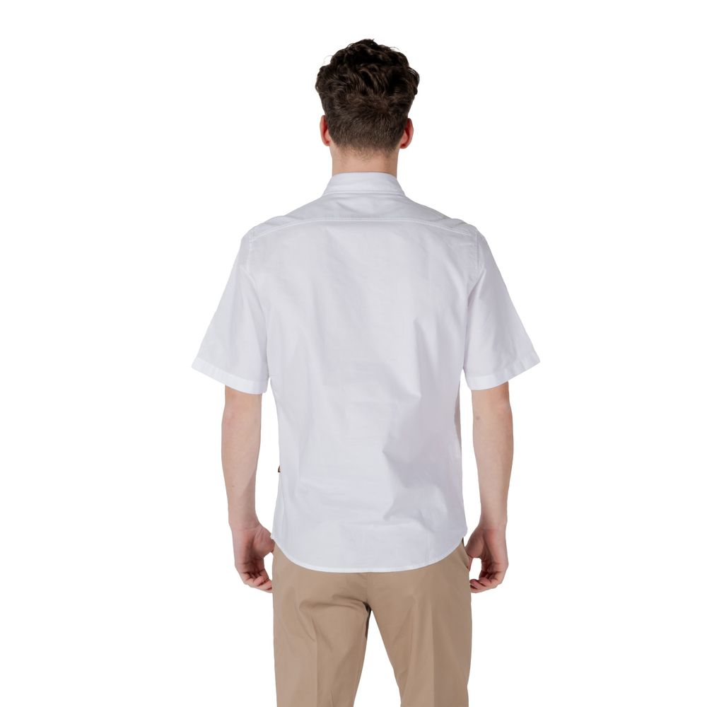 White Cotton Shortsleeve