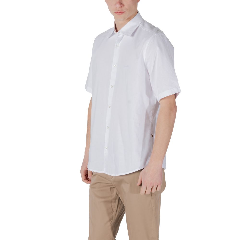 White Cotton Shortsleeve