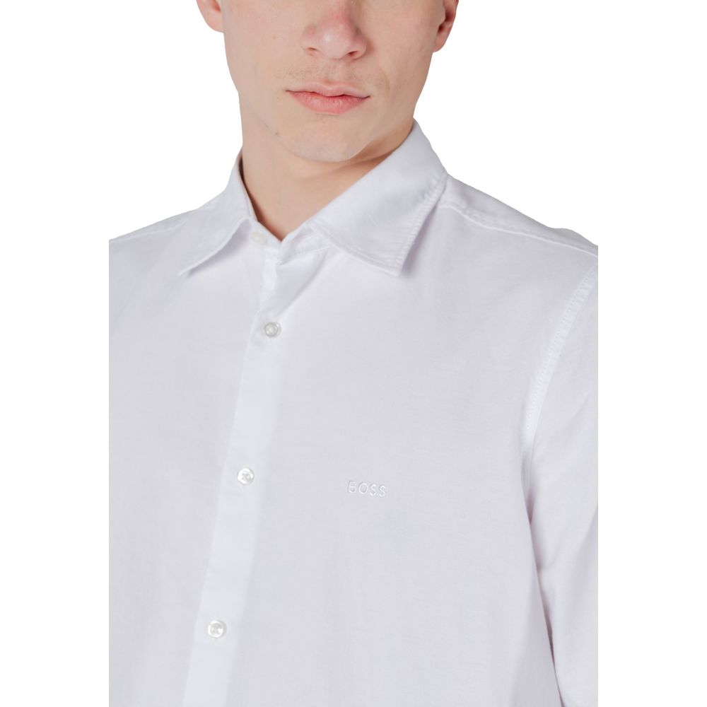 White Cotton Shortsleeve