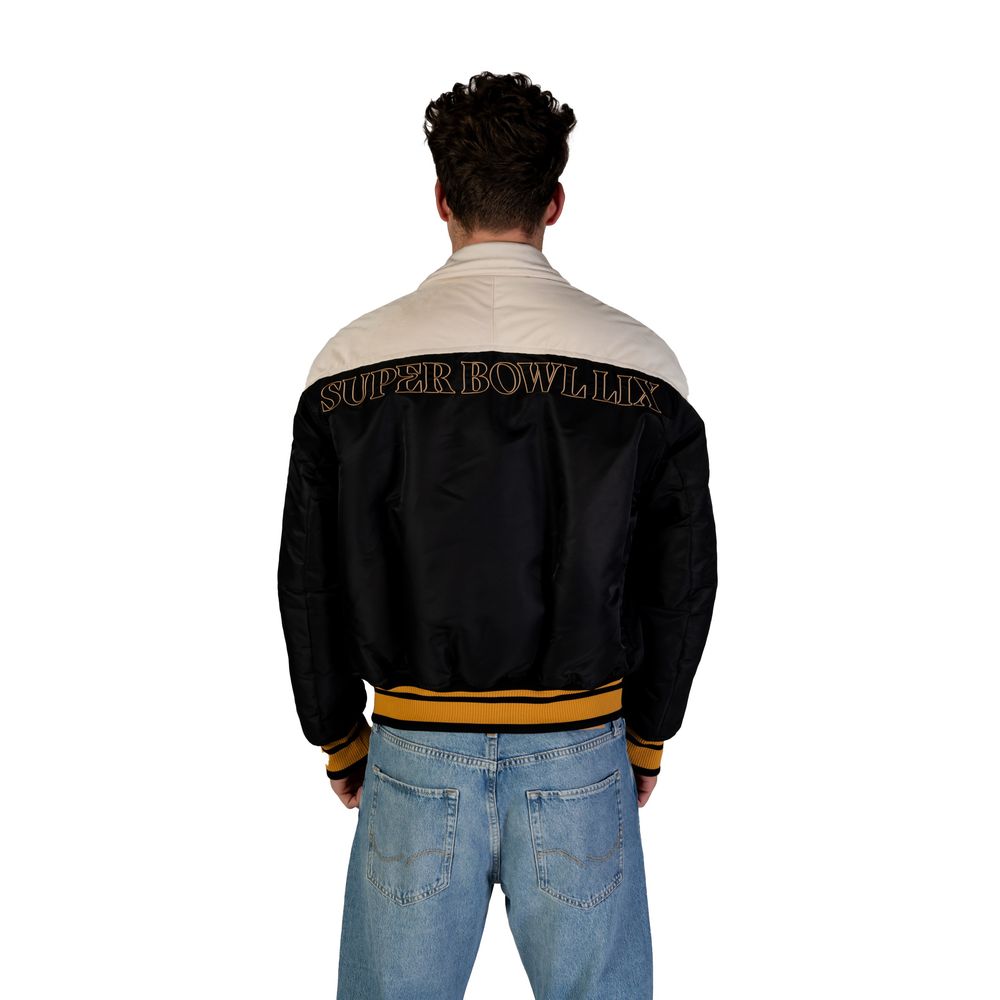 Black Polyamide Jackets & Coat