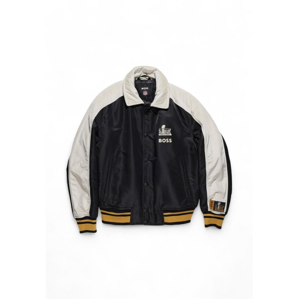 Black Polyamide Jackets & Coat