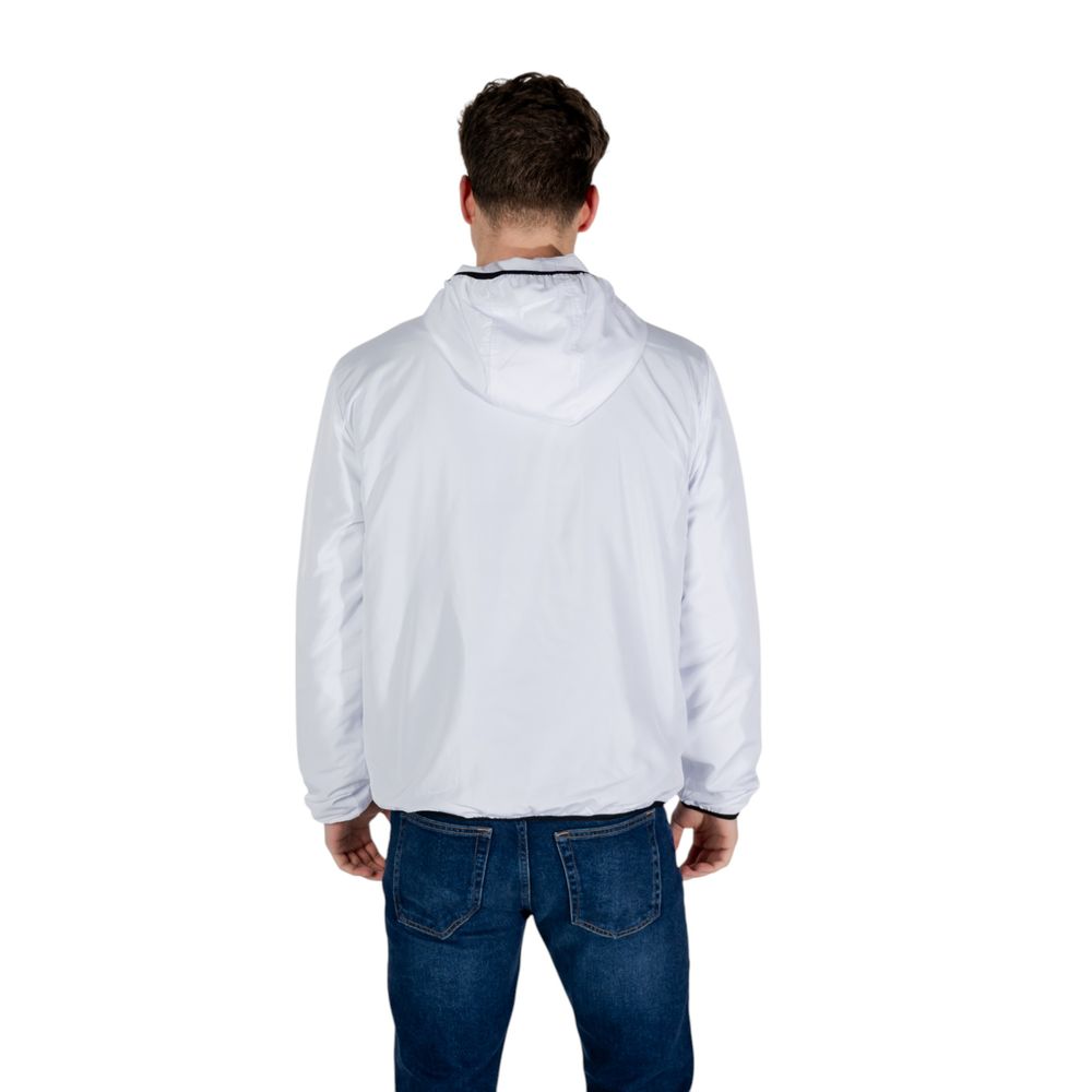 White Polyester Jackets & Coat