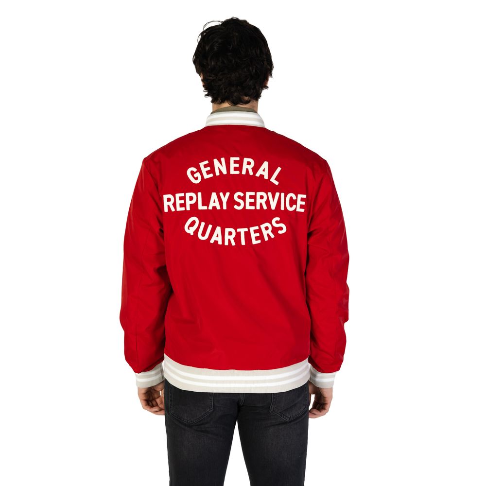 Red Cotton Jackets & Coat