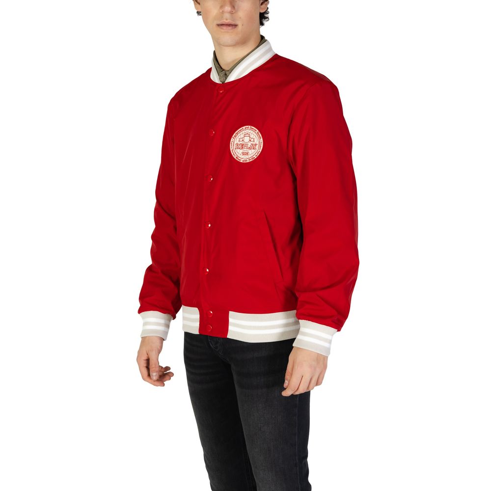 Red Cotton Jackets & Coat