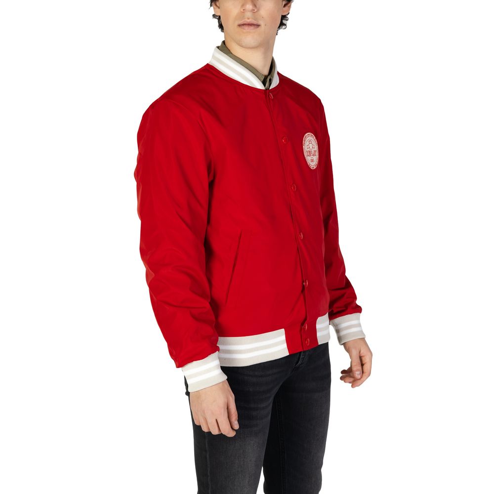 Red Cotton Jackets & Coat