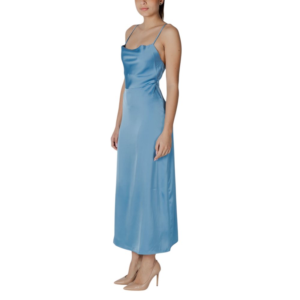 Turquoise Polyester Long