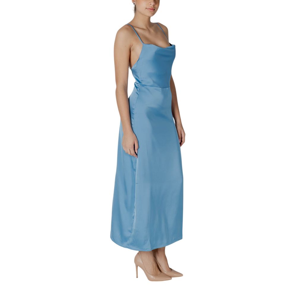Turquoise Polyester Long