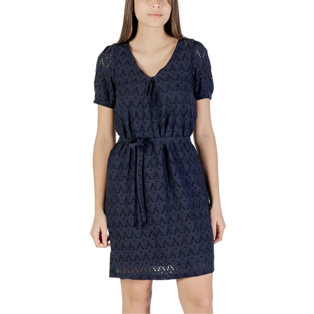 Blue Recycled Polyester Short