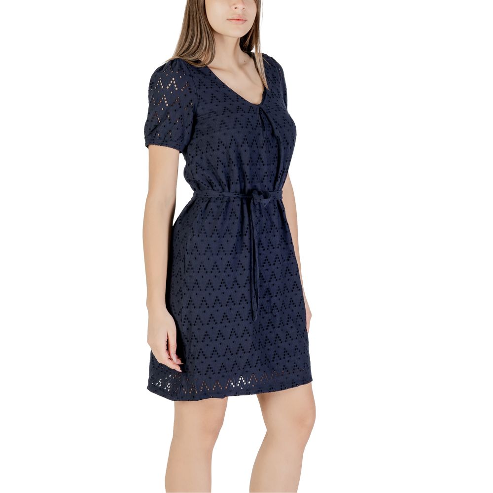 Blue Recycled Polyester Short