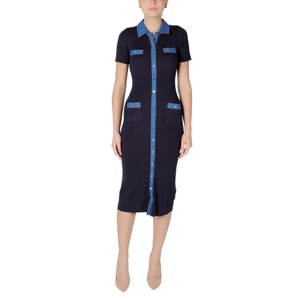 Blue Viscose Long