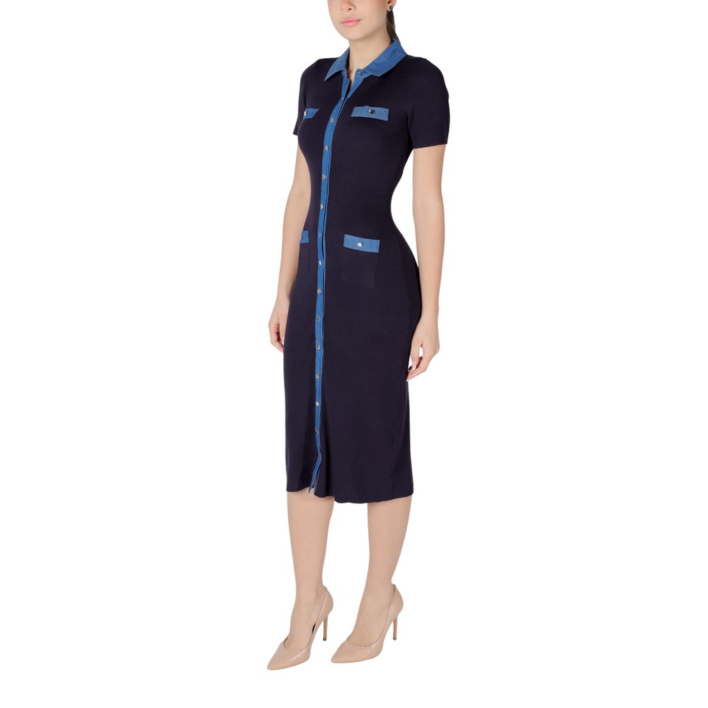 Blue Viscose Long