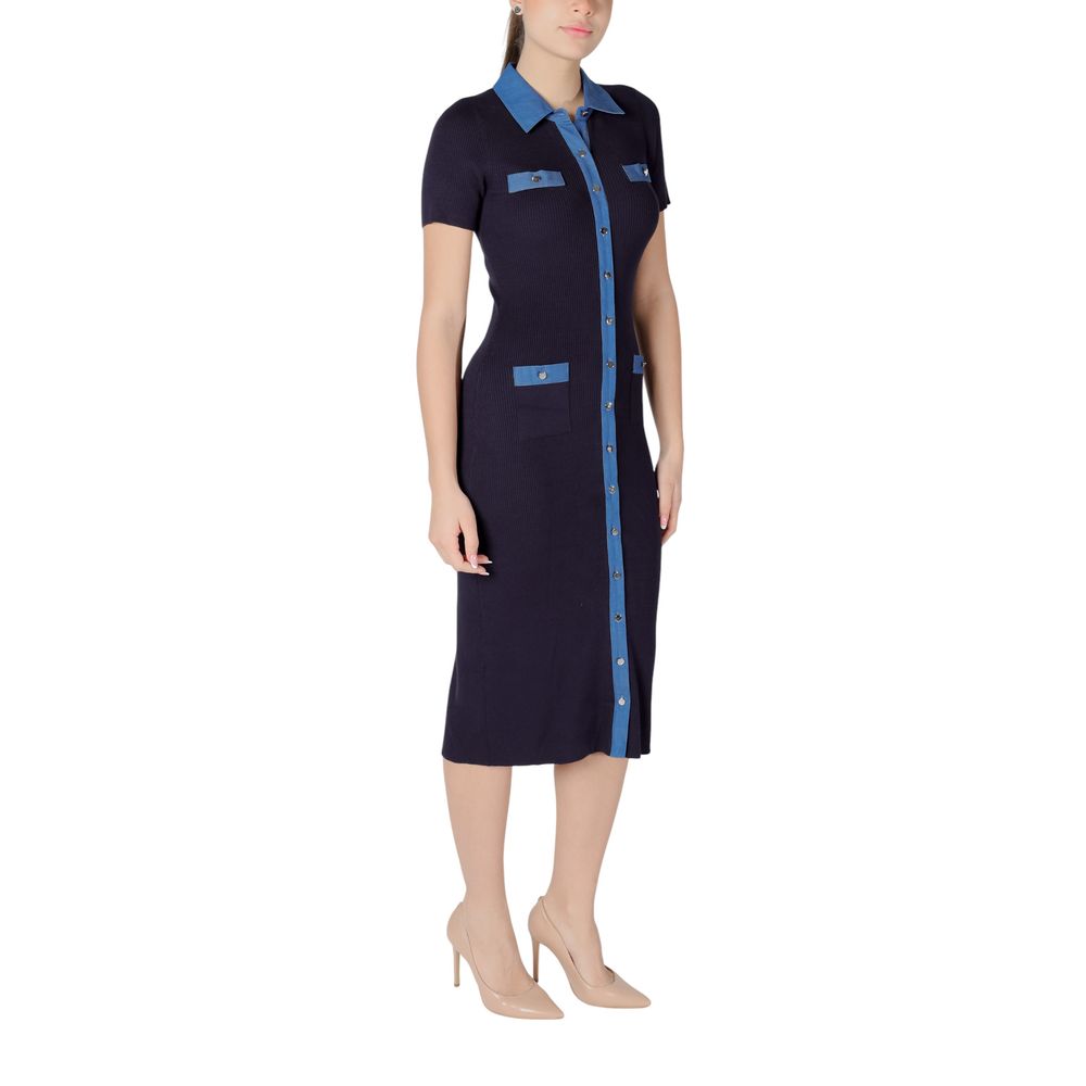 Blue Viscose Long