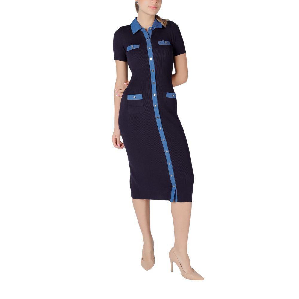 Blue Viscose Long