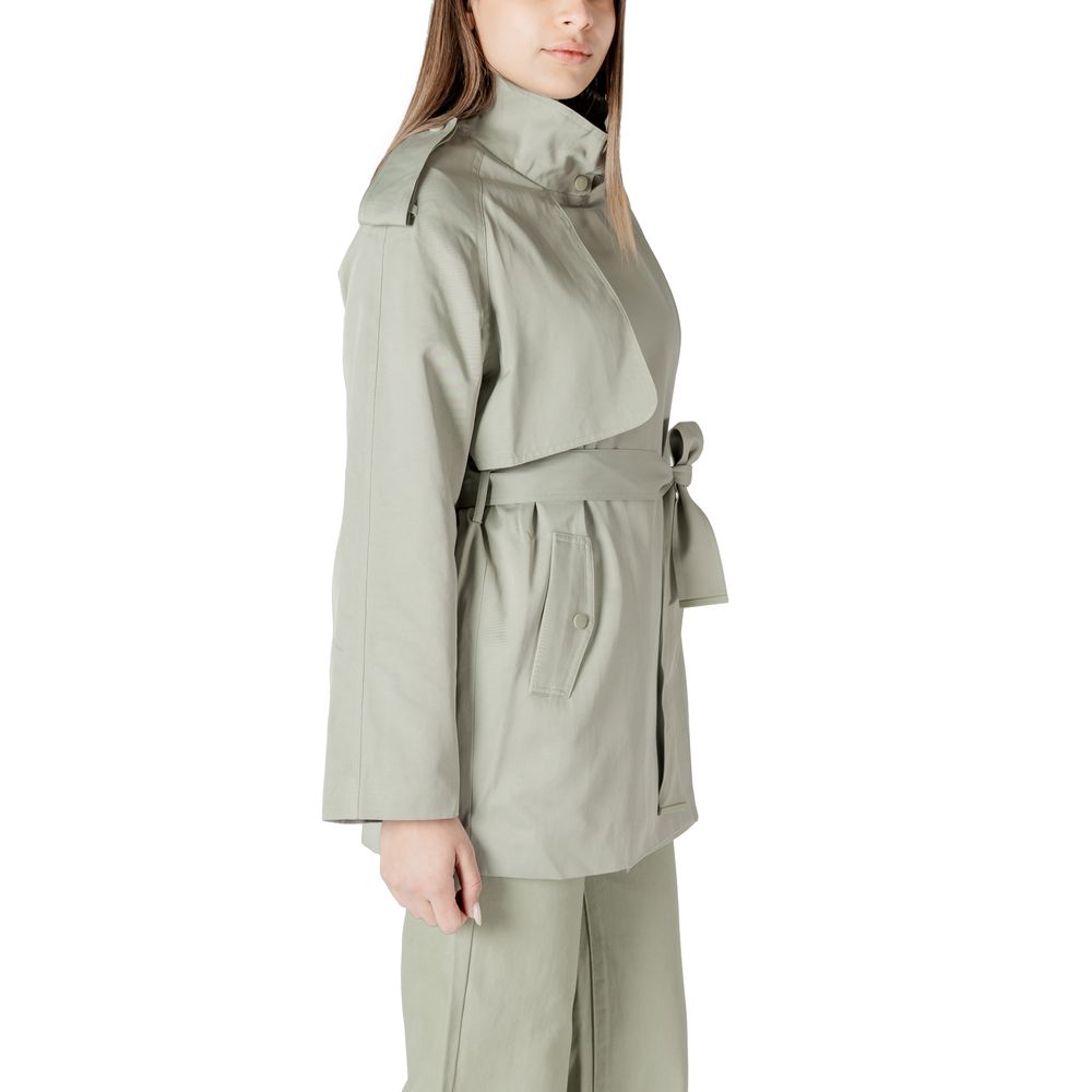 Green Cotton Parka