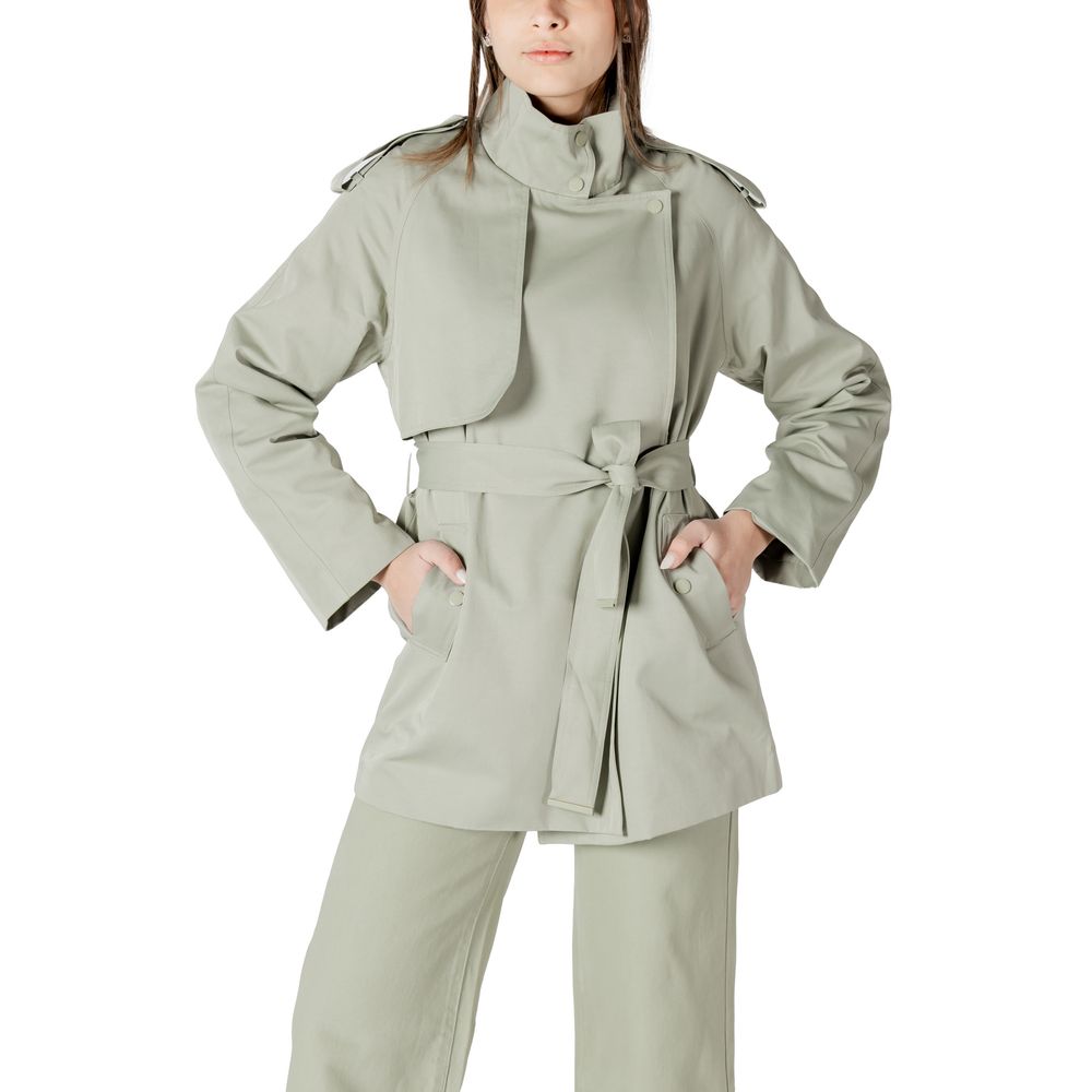 Green Cotton Parka