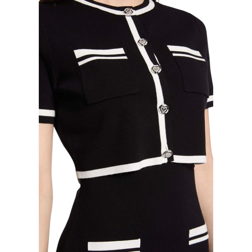 Black Viscose Short